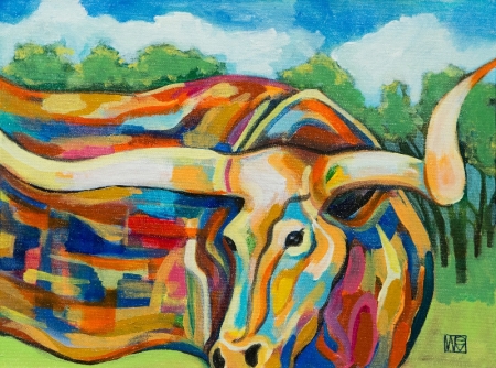 Long Gaze by artist Melissa Wen Mitchell